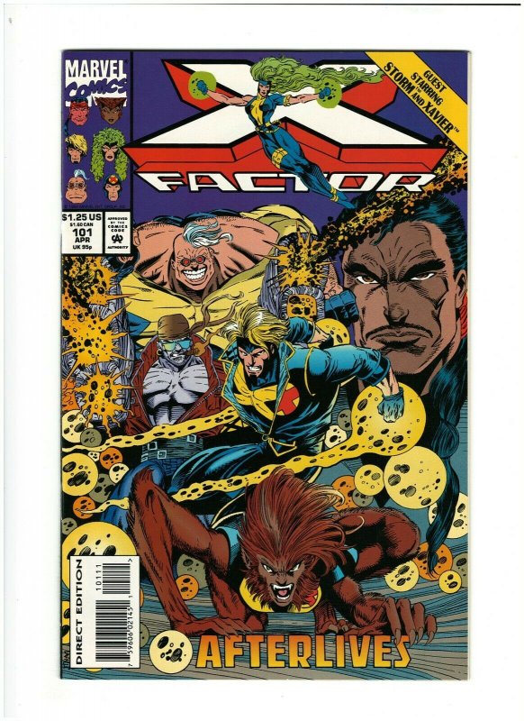 X-Factor #101 NM- 9.2 Marvel Comics 1994 Forge & Storm app.