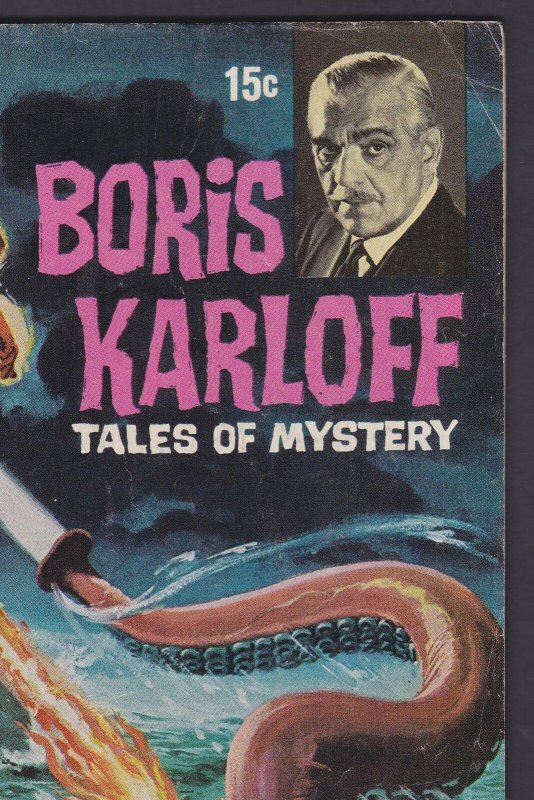 Boris Karloff #37 (Oct 1971) 4.5 VG+ Gold Key Horror Comic 