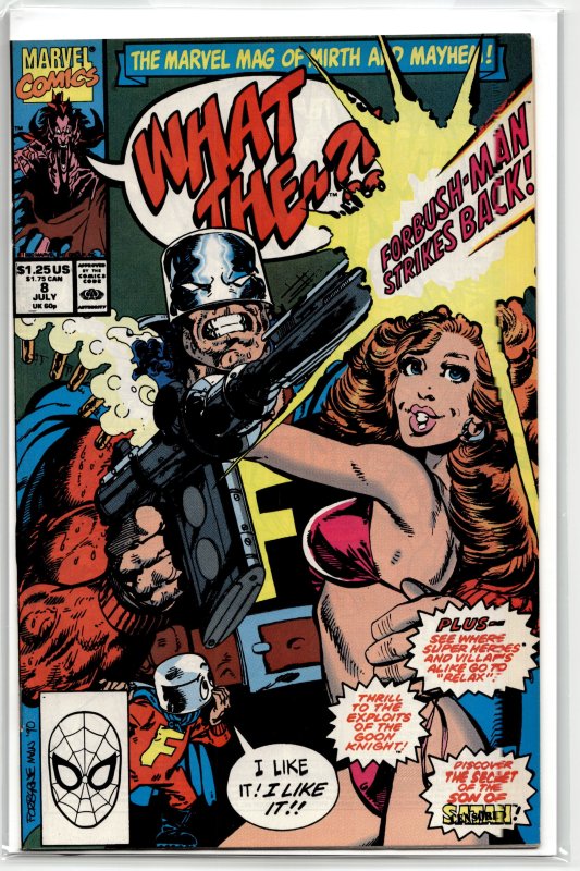 What The--?! #8 (1990) Forbush-Man