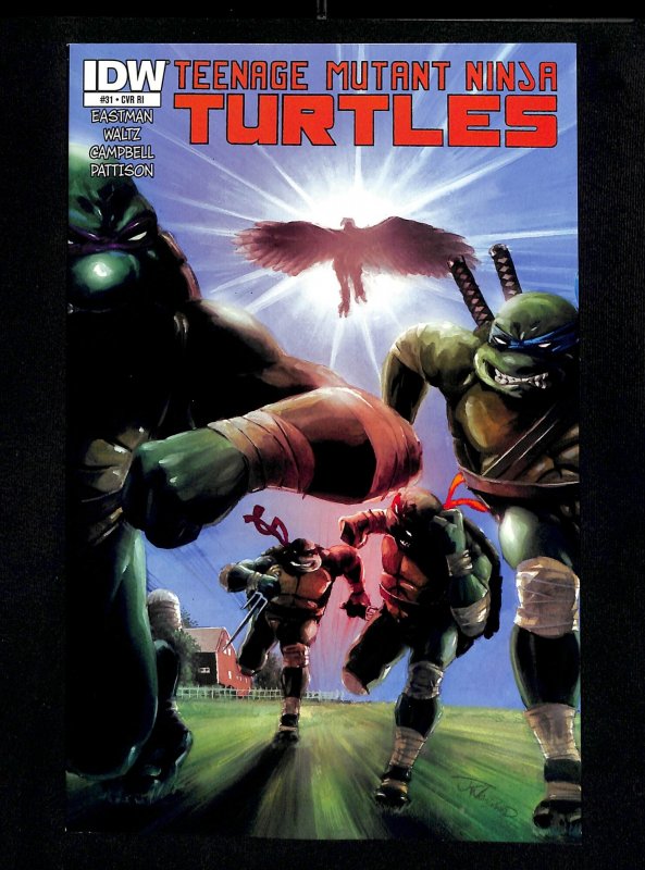 Teenage Mutant Ninja Turtles (2011) #31 Woodward Variant