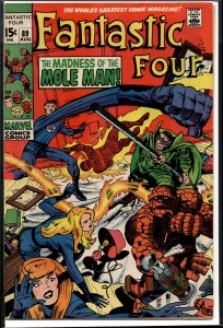 Fantastic Four #89 (1969) Fantastic Four