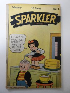Sparkler Comics #52 (1946) VG+ Condition