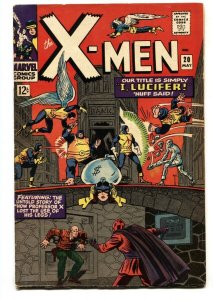 X-MEN #20 comic book 1966-MARVEL-MUTANTS-VG/FN
