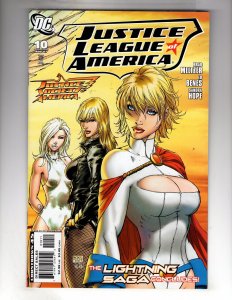 Justice League of America #10 (2007)  POWER-GIRL! Michael Turner Cover!  / GMA3