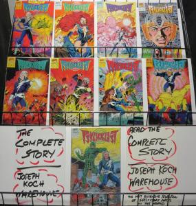 PSYCHOBLAST (1987 FS) 1-9  COMPLETE SUPERHERO SAGA!!! COMICS BOOK