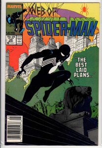 Web of Spider-Man #26 Newsstand Edition (1987) 9.0 VF/NM