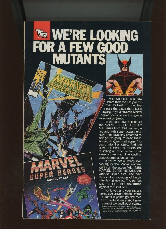 (1988) The Uncanny X-Men #227 - COPPER AGE! KEY! ADVERSARY'S REVEAL! (8.5/9.0)