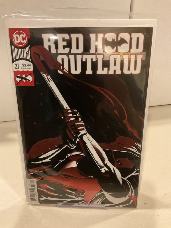 Red Hood Outlaw 27  9.0 (our highest grade)  Foil Cover!