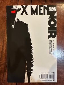 X-Men Noir #1 Silhouette Cover (2009)