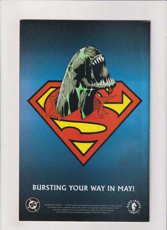 Aliens vs. Predator: Duel #1 VF 8.0 Dark Horse Comics 1995 Colonial Marines