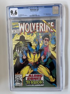 Wolverine #58 CGC 9.6  - Terror & Jubilee app (1992)