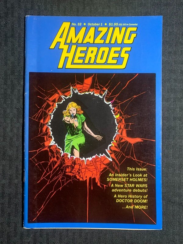 1983 AMAZING HEROES Comic Magazine #32 VG/FN 5.0 Star Wars / Doctor Doom