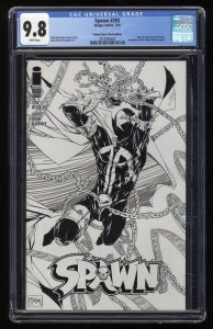 Spawn #293 CGC NM/M 9.8 White Pages C Variant Misprint Error 1st Godsend!