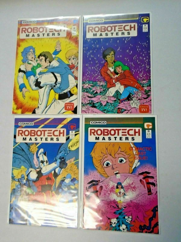 Robotech Masters Comic Lot 20 Different 8.0 VF (1985)
