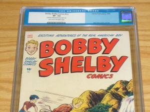 Bobby Shelby Comics CGC 7.5 golden age harvey comics - lee elias cover 1949