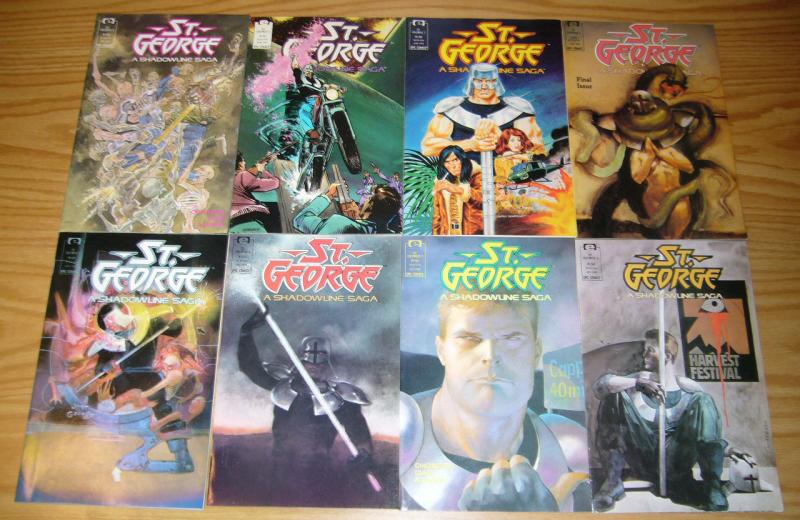 St. George #1-8 VF/NM complete series - epic comics shadowline saga  jim lee 2