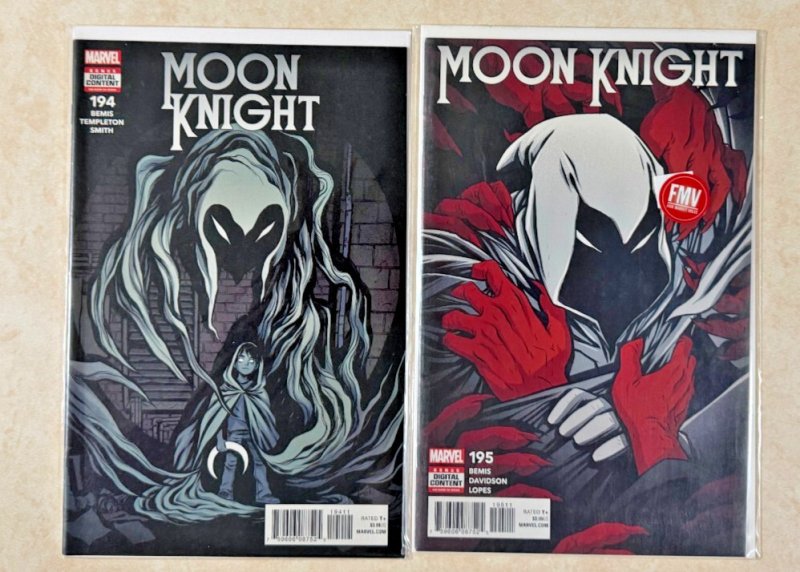 Moon Knight (2017) Legacy #188–195 – Max Bemis Run – Complete 8‑Issue Set