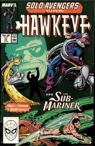 Solo Avengers #17 Direct Edition (1989) Namor the Sub-Mariner