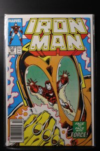 Iron Man #223 Newsstand Edition (1987)