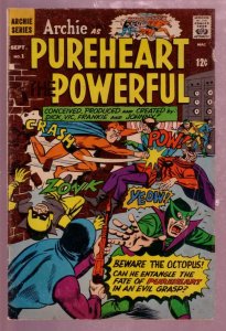 Archie As Pureheart The Powerful #1  1966 -   -VG - Comic Book