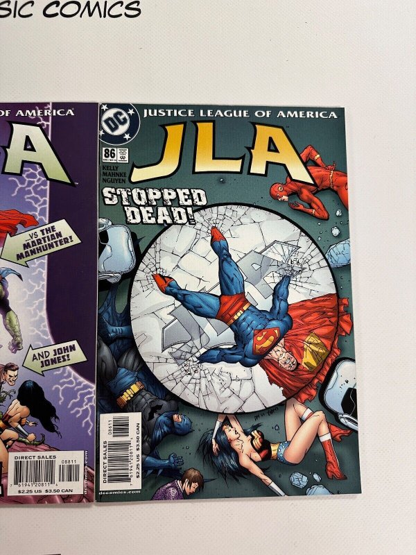 3 Justice League  DC Comic Books # 86 88 89 Batman Superman Flash  28 CT3