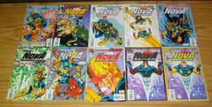 Nova #1-18 VF/NM complete series + variant marvel comics/guardians of the galaxy