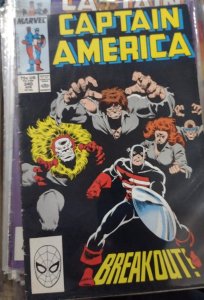 Captain America  #340 1988 MARVEL DISNEY IRONMAN BREAKOUT