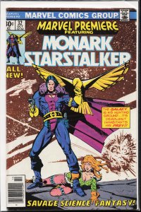 Marvel Premiere #32 (1976) Monark Starstalker [Key Issue]