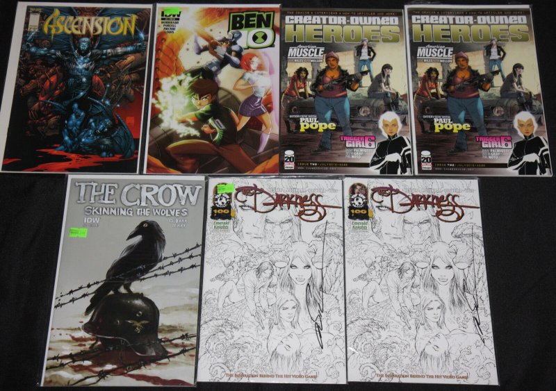 Modern INDEPENDENT VARIANT TITLES 77pc High Grade Comic Lot VF-NM Dr Who, Dredd