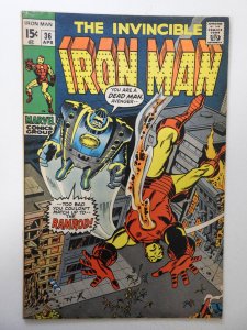Iron Man #36 (1971) VG Condition