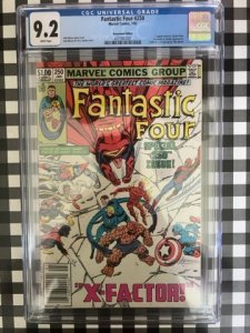 Fantastic Four #250 (1983) - CGC 9.2 - X Factor Issue!