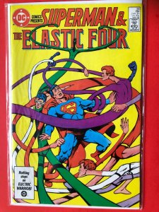 SUPERMAN & THE ELASTIC FOUR #93 1986 DC / MID+ QUALITY