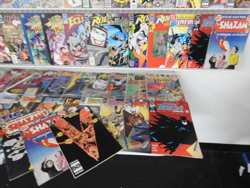 Huge Lot 170+ Comics W/ Booster Gold, Green lantern, Batman+ Avg Fine- Condition