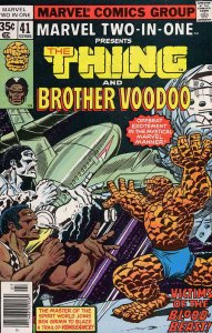 Marvel Two-In-One #41 VG ; Marvel | low grade comic the Thing Brother Voodoo