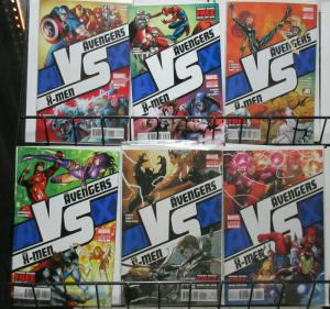 Avengers vs X-Men (Marvel 2012) #1-6 Two Superhero Teams Clash!