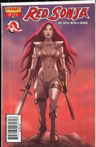 Red Sonja #22 Horns Cover (2005) Red Sonja