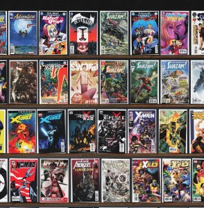 Huge Lot 150+ Comics with Cable, X-Force, Exiles, The Flash & More!