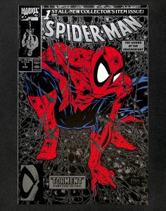 Spider-Man #1 Silver Variant Torment! Todd McFarlane!