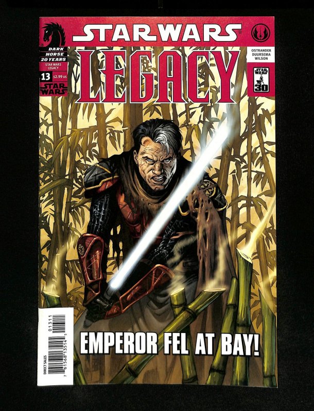 Star Wars: Legacy #13 1st Appearance Darth Kruhl!