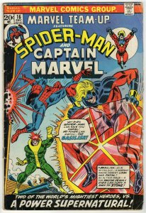 Marvel Team Up #16 ORIGINAL Vintage 1973 Marvel Comics Spiderman 1st Basilisk 