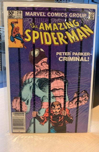 The Amazing Spider-Man #219 (1981) 9.0 VF/NM