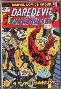 Daredevil #99 (1973) Black Widow