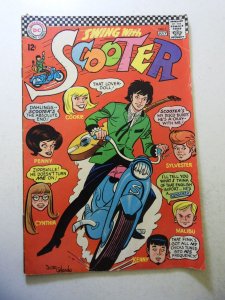 Swing With Scooter #1 (1966) VG Condition cf detached at 1 staple