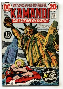 KAMANDI #1--comic book--1972--KIRBY--VF