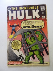 The Incredible Hulk #6 (1963) FR/GD condition see description