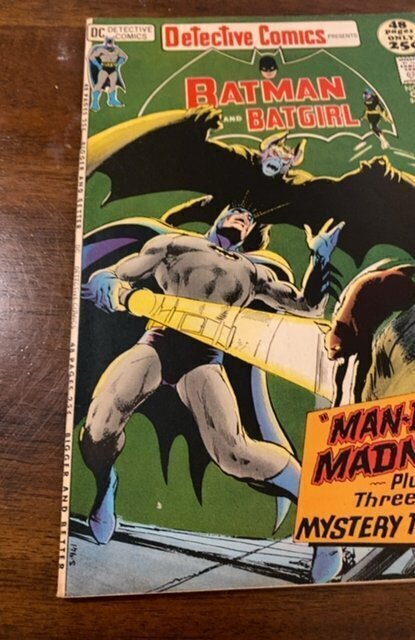 Detective Comics #416 (1971)man-Bat Madness sharp cover