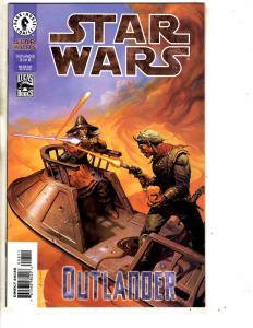 Lot Of 2 Star Wars Dark Horse Comic Books Outlander # 1 & 2 Lucas Books TP3