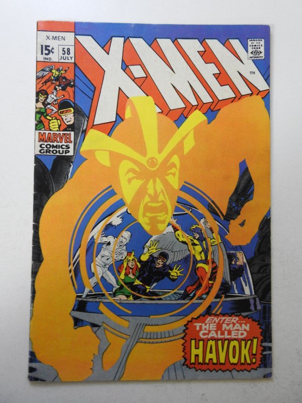 The X-Men #58 (1969) VG+ Condition