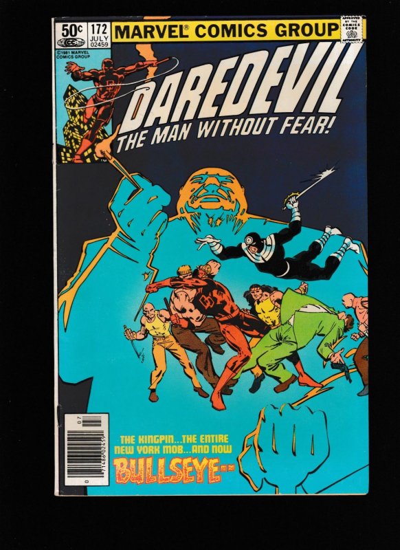 Daredevil #172 Kingpin & Bullseye (1981)