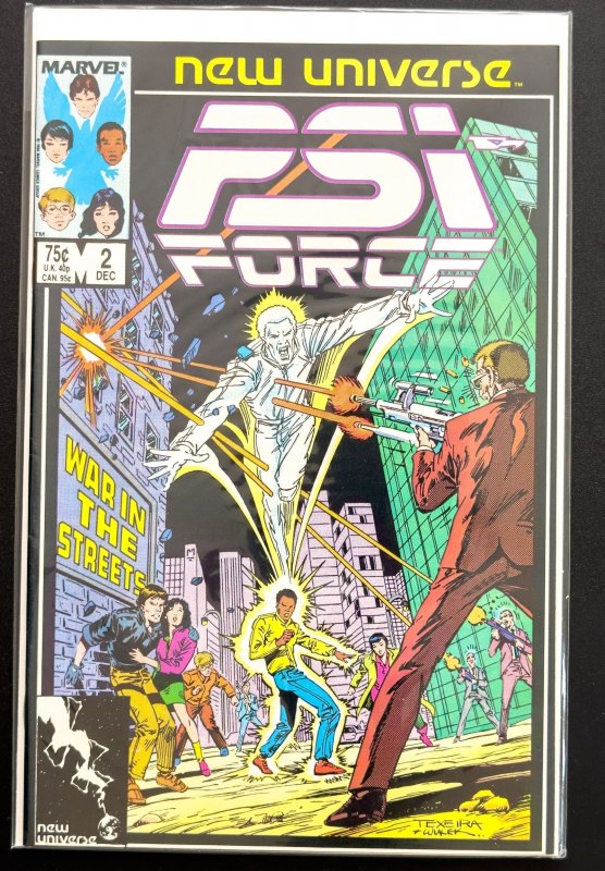 Psi-Force #1-7 [Lot of 7 Bks] (1986) VF+